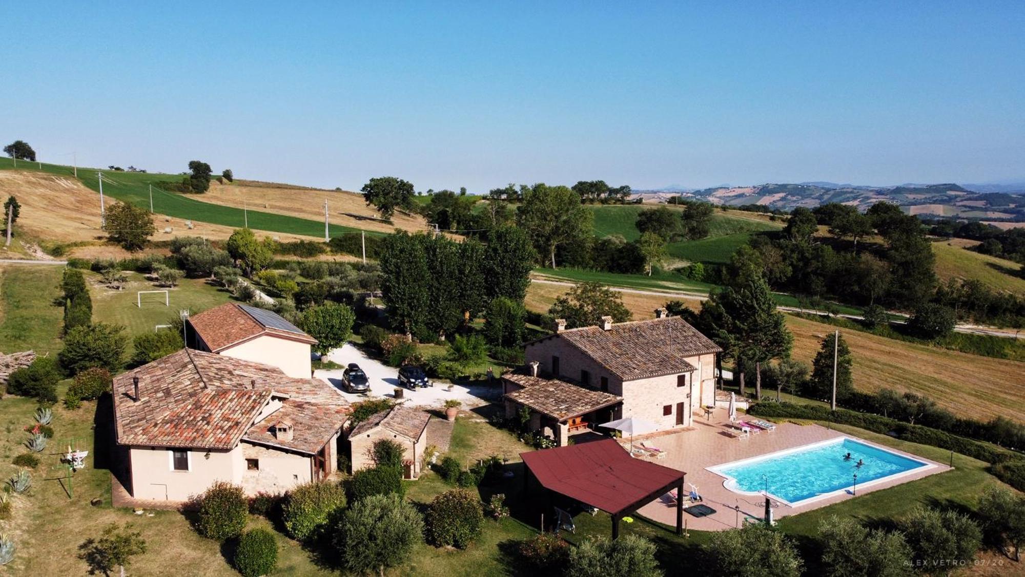 Agriturismo Villa Rosetta San Severino Marche Buitenkant foto